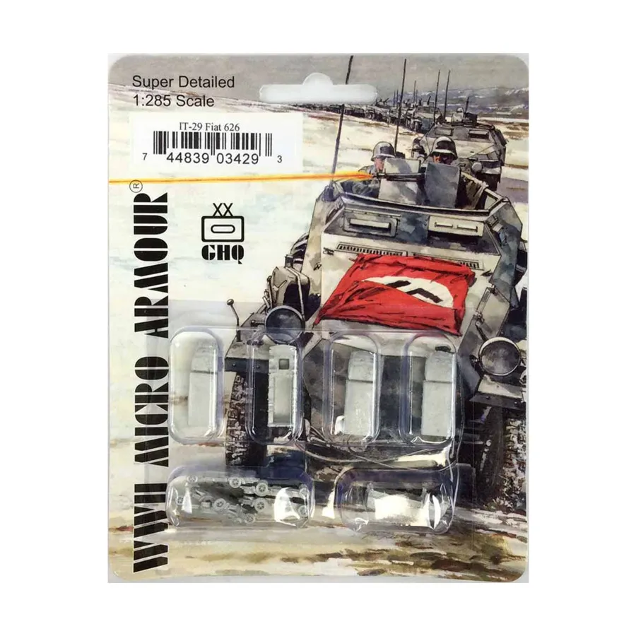 

Фиат 626, WWII Micro Armour - Italian (1:285)