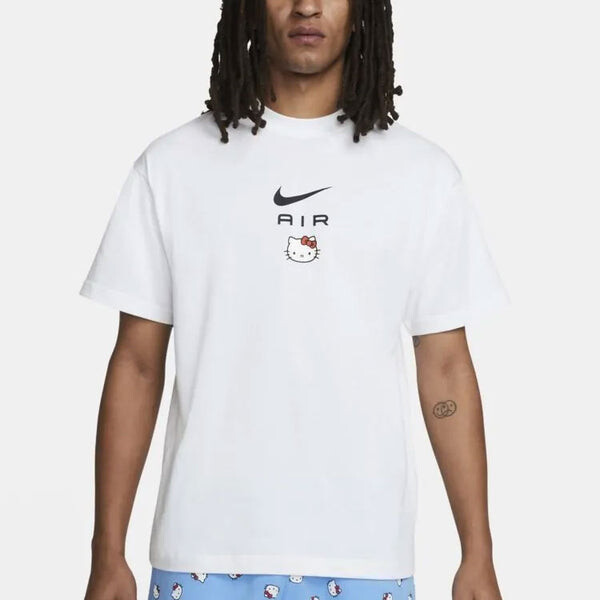 Футболка x hello kitty crossover ss22 funny alphabet cartoon printing short sleeve white Nike, мультиколор — фото 3