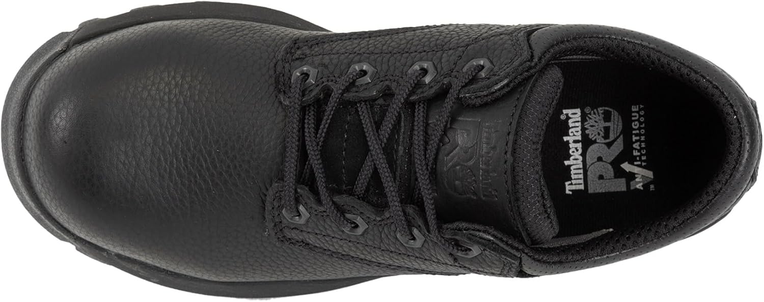 Timberland PRO мужские рабочие ботинки Titan EV Oxford с композитным защитным носком, Black 5, 8.5 Wide, Teak Trailblazer — фото 4