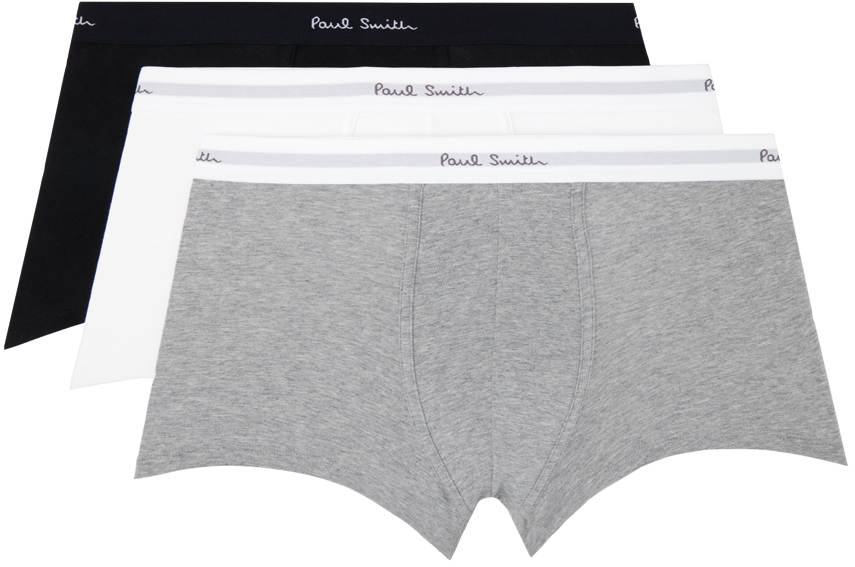 

Упаковка из трех разноцветных трусов-боксеров Paul Smith