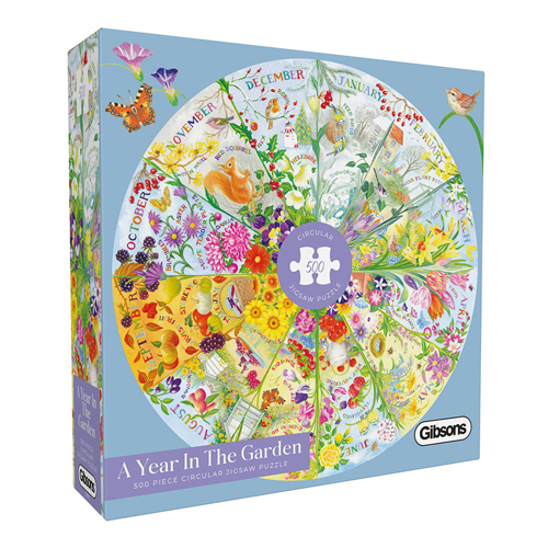 

Пазлы A Year In The Garden 500 Piece