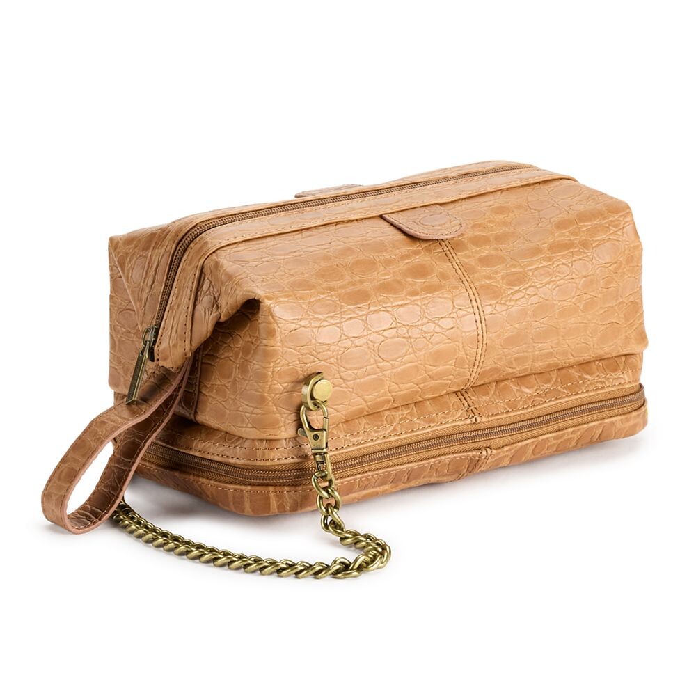 

Ameri Сумка через плечо из кожи с тиснением под крокодила Ameri Leather, цвет Brown Croc Print, Коричневый, Ameri Сумка через плечо из кожи с тиснением под крокодила Ameri Leather, цвет Brown Croc Print