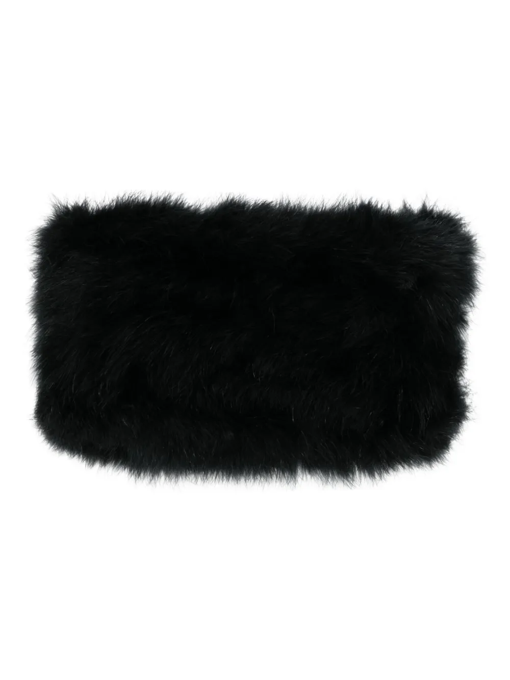 

Топ-бандо с перьями Giuseppe Di Morabito, черный