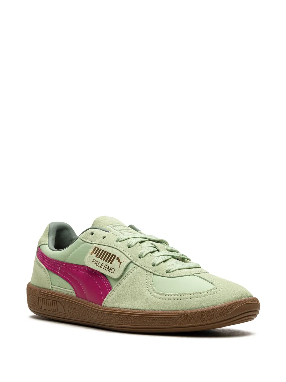 Кроссовки Palermo OG Light Mint/Orchid Shadow/Gum PUMA, зеленый — фото 2