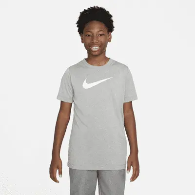 

Футболка Nike Dri-FIT Legend, цвет Tumbled Grey/Flat Silver/Heather/White