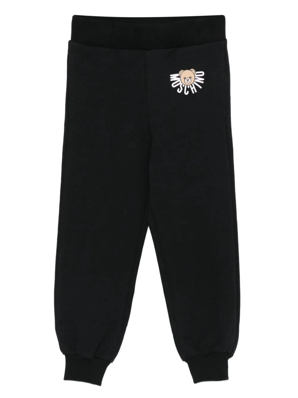 

Брюки с логотипом Moschino Kids, черный