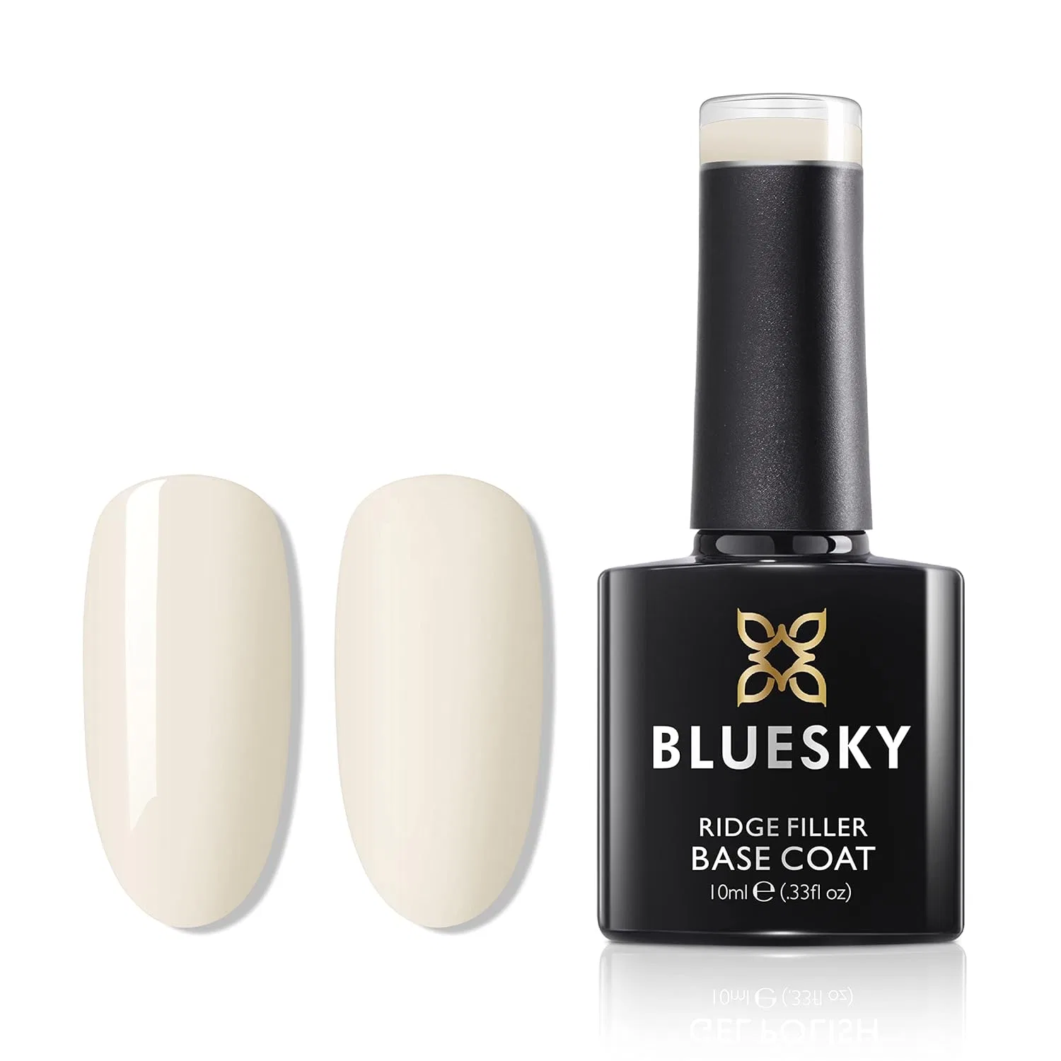 Гель-лак для ногтей «Ridge Filler Base Coat MB01 Nude» от BLUESKY, 10 мл Bluesky