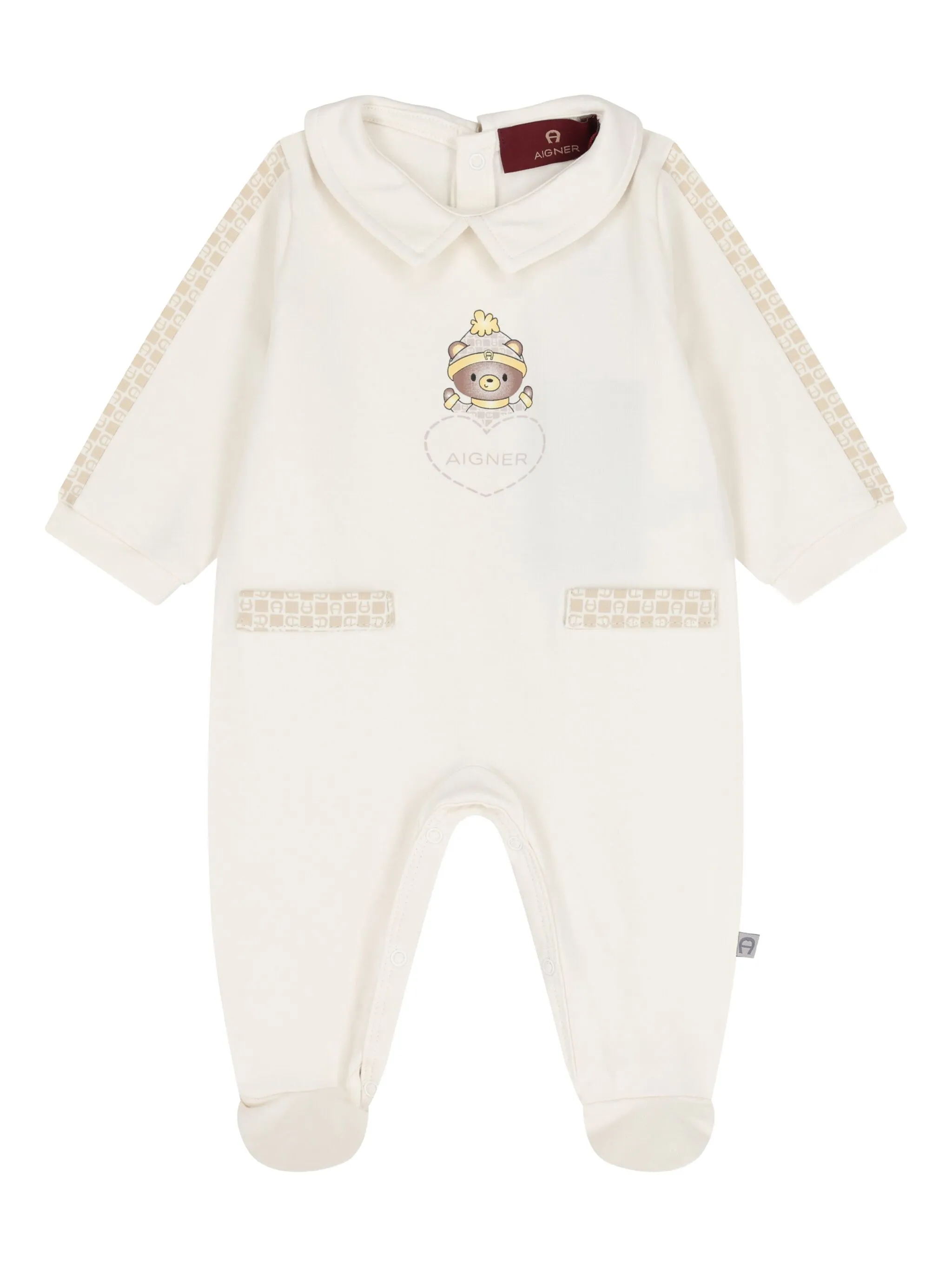 

Комбинезон с логотипом Aigner Kids, белый