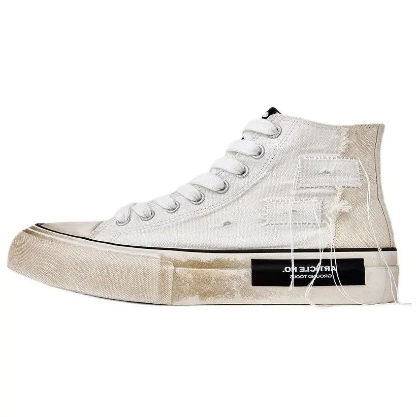 

ARTICLE NO. Высокие кеды из холста унисекс белые, цвет White