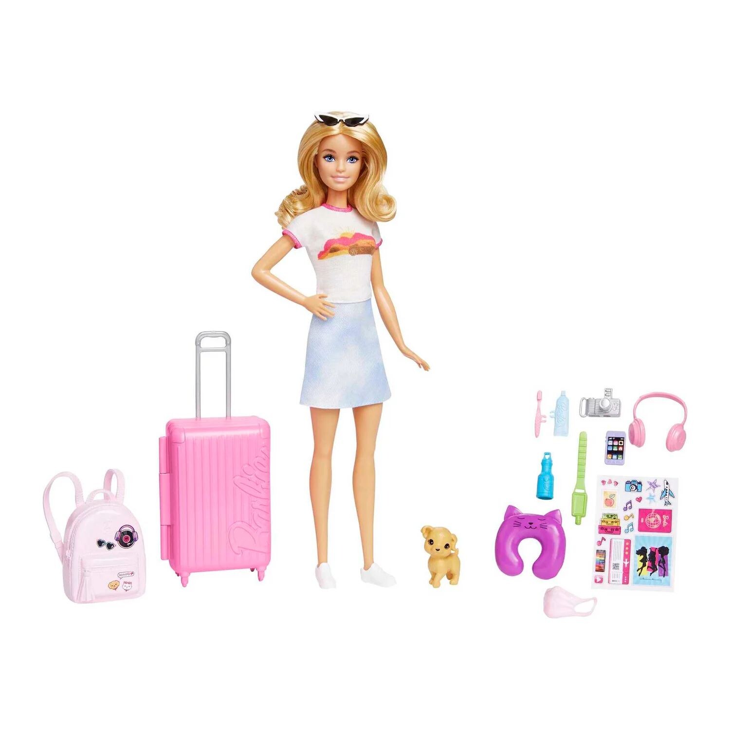 Дорожный набор «Кукла Барби и щенок» Barbie