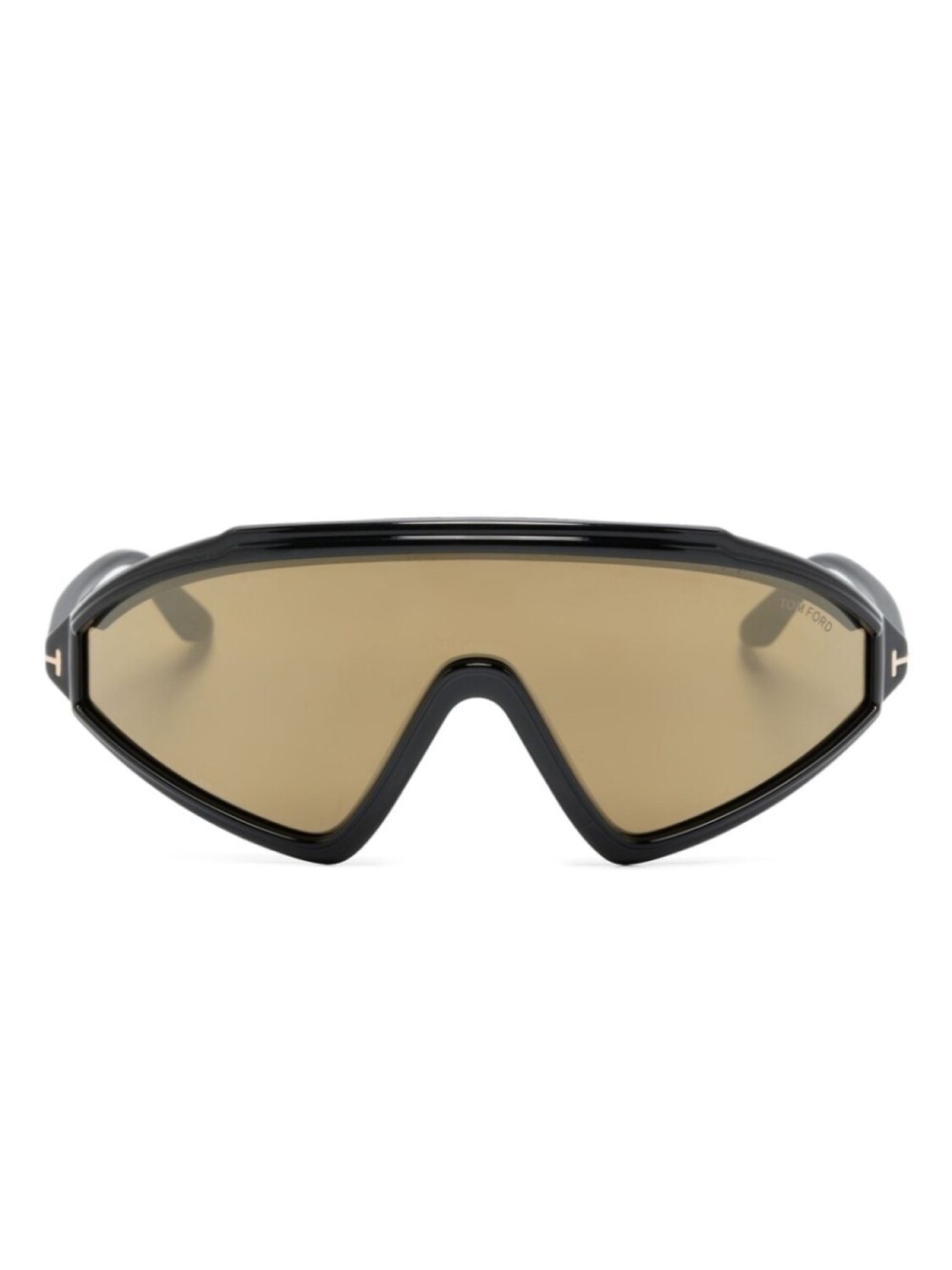 

TOM FORD Eyewear солнцезащитные очки-маска Lorna, черный
