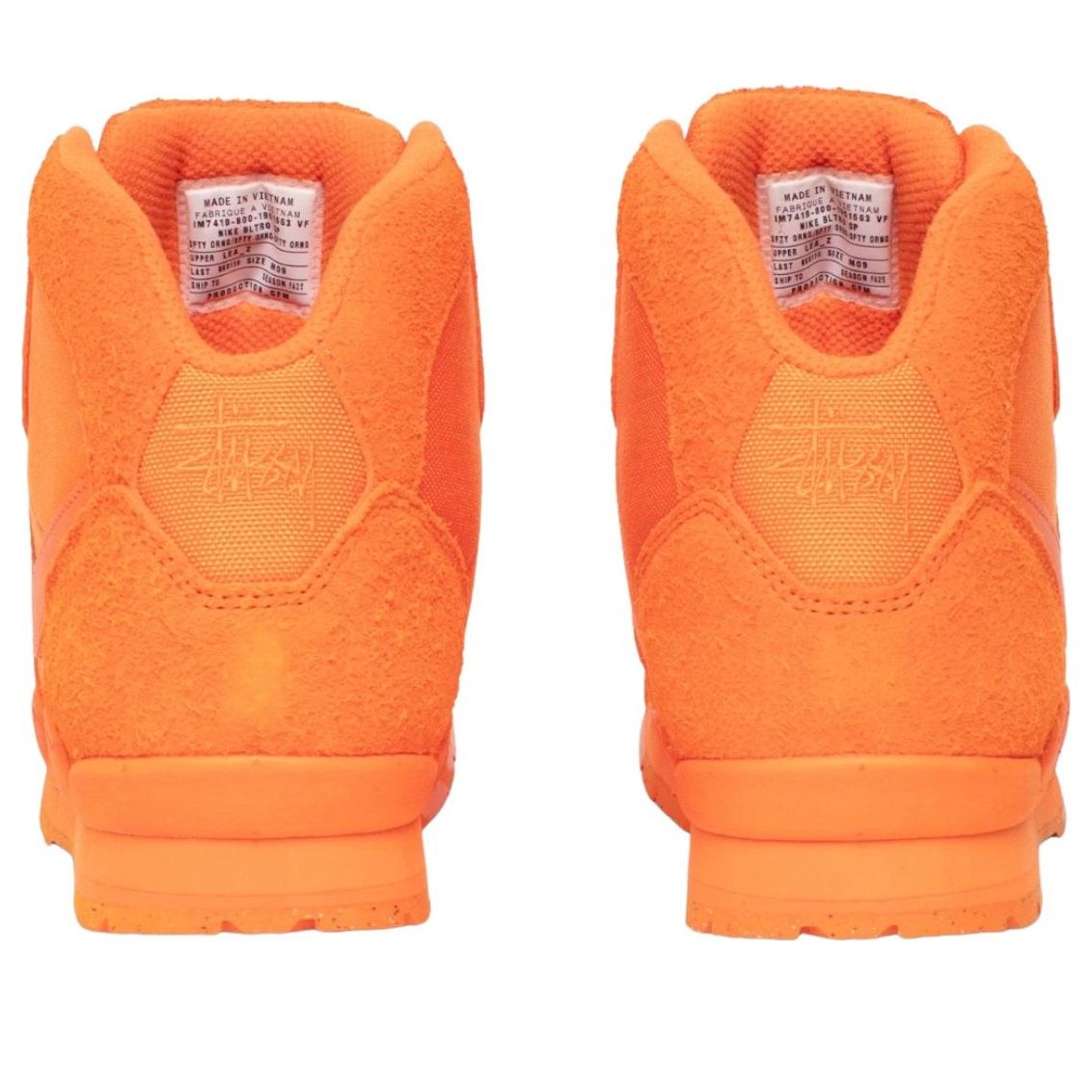 Кроссовки Nike x Stussy Baltoro High 'Safety Orange' — фото 4