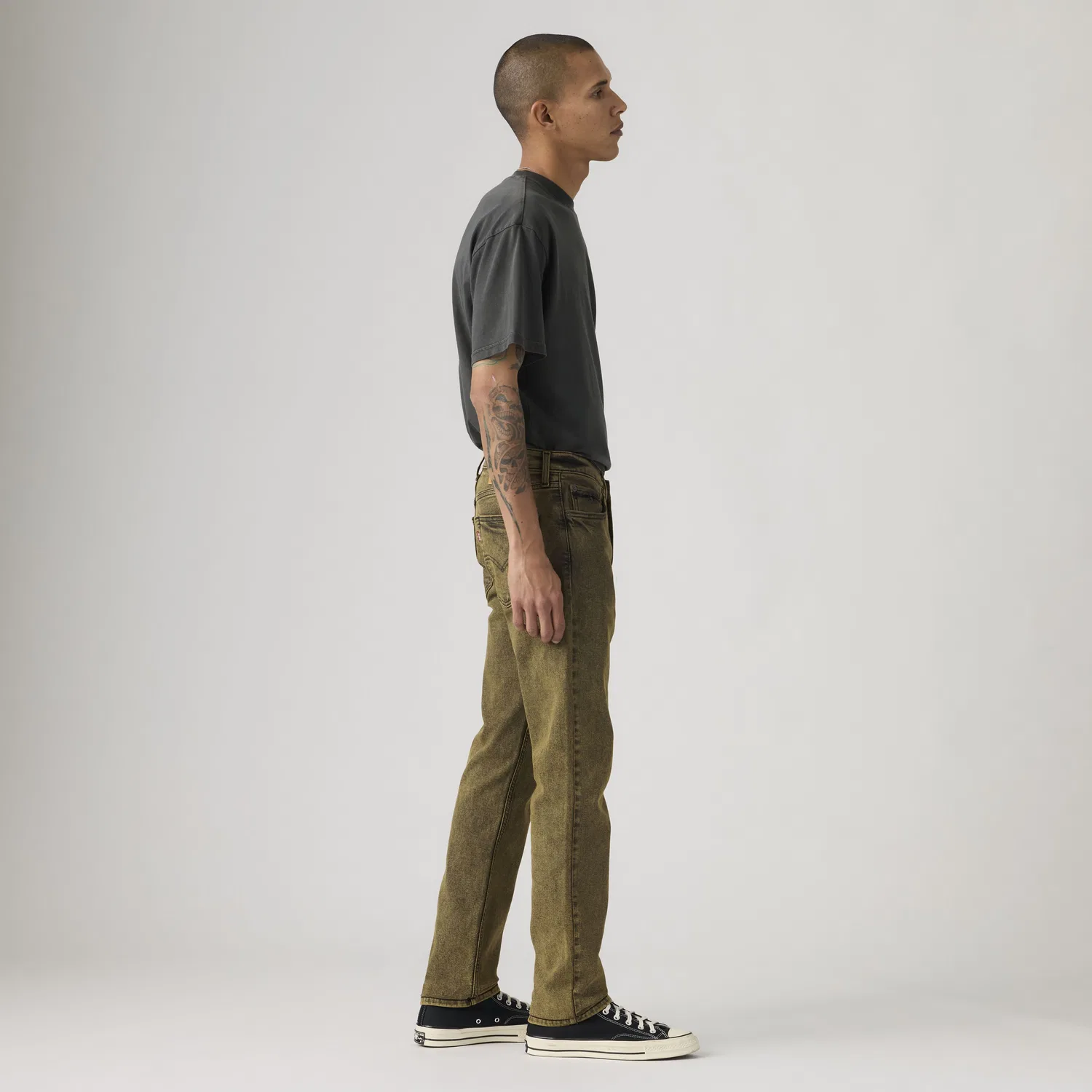 Мужские джинсы 511 Slim Levi's, Brown — фото 4