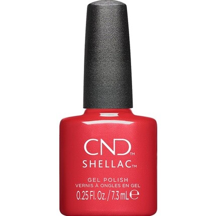 

CND Shellac UV лак для ногтей Dragon Slay All Day № 482 Красный мерцающий