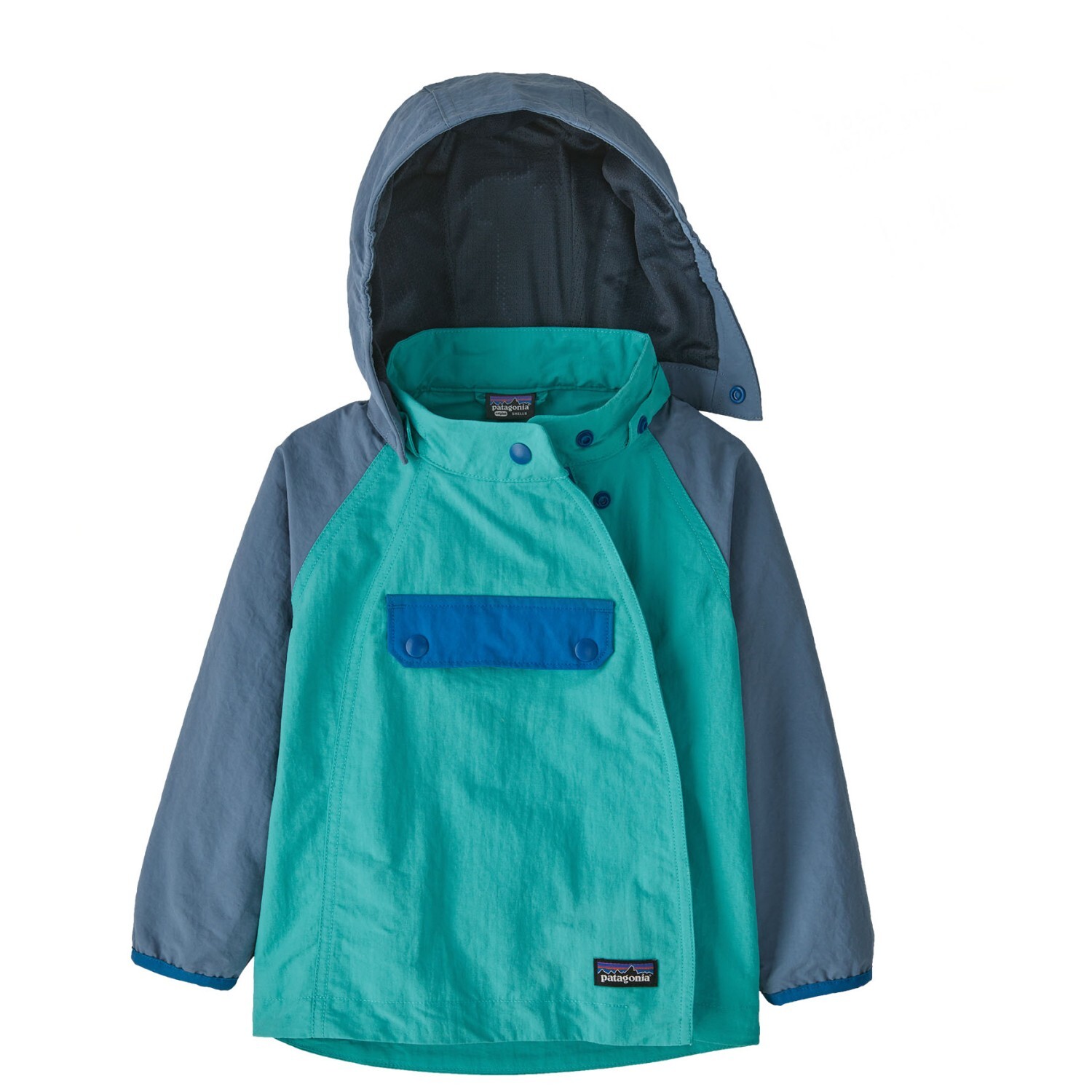 

Повседневная куртка Patagonia Kid's Isthmus Anorak, цвет Subtidal Blue