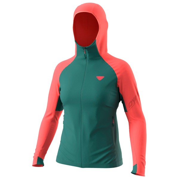 

Женская флисовая куртка с капюшоном Transalper thermal hoody jacket Dynafit, мультиколор