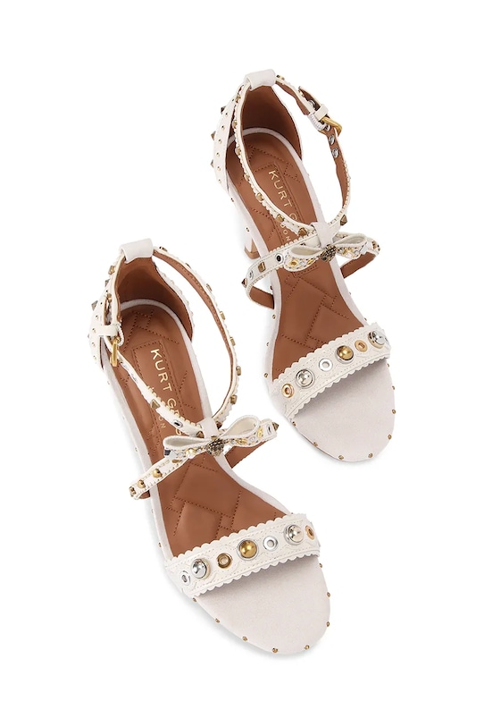 Шпильки Mini Bow Eyelet сандалии Kurt Geiger London, бежевый — фото 2