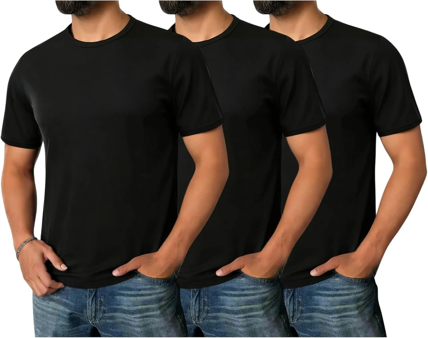 

Футболка мужская Crew Neck, 3 шт YSERB