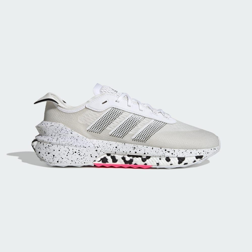 Кроссовки Adidas Avryn для взрослых, унисекс, белый/розовый — фото 3