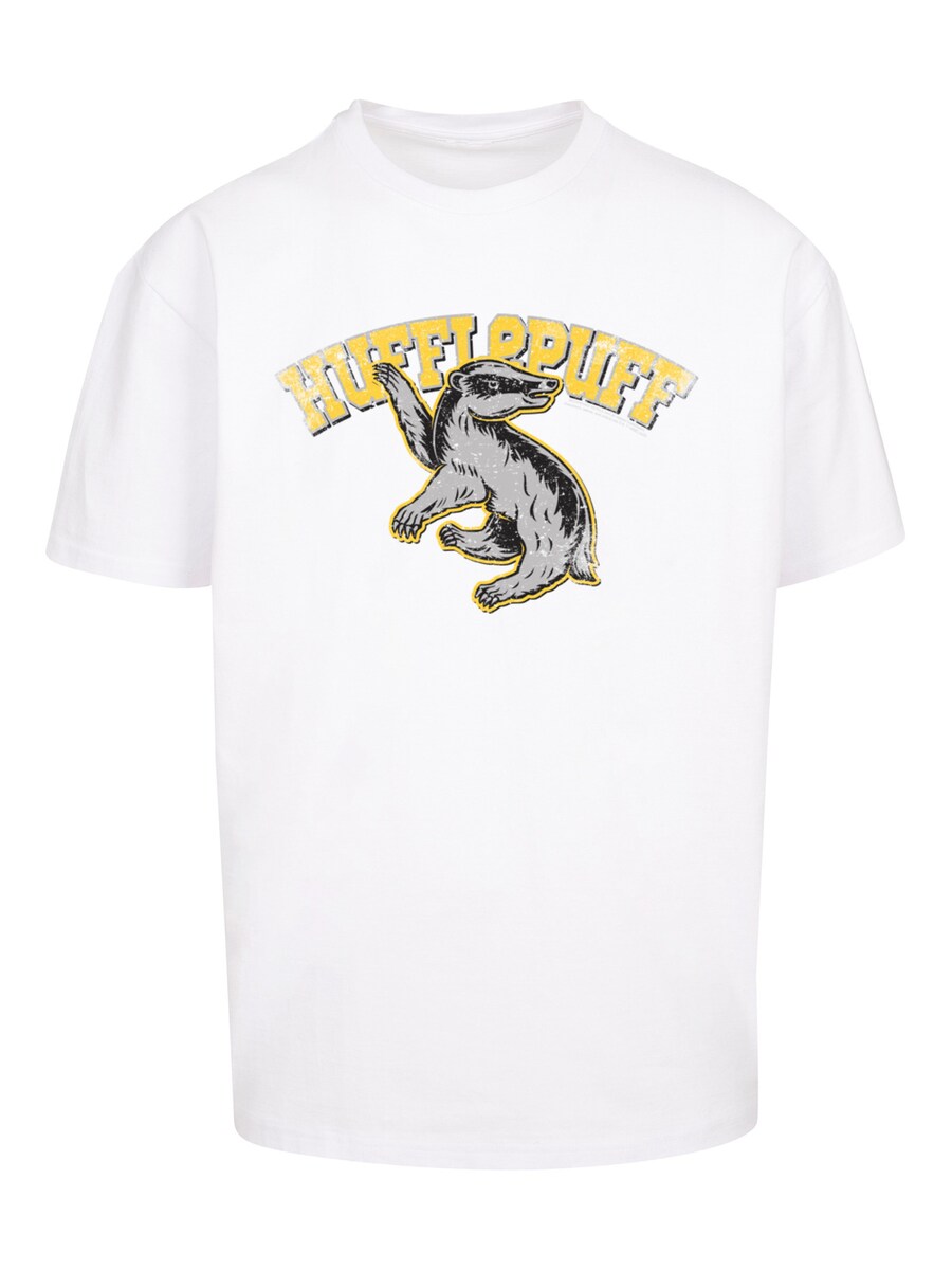 

Рубашка F4NT4STIC Harry Potter Hufflepuff Sport Emblem, белый