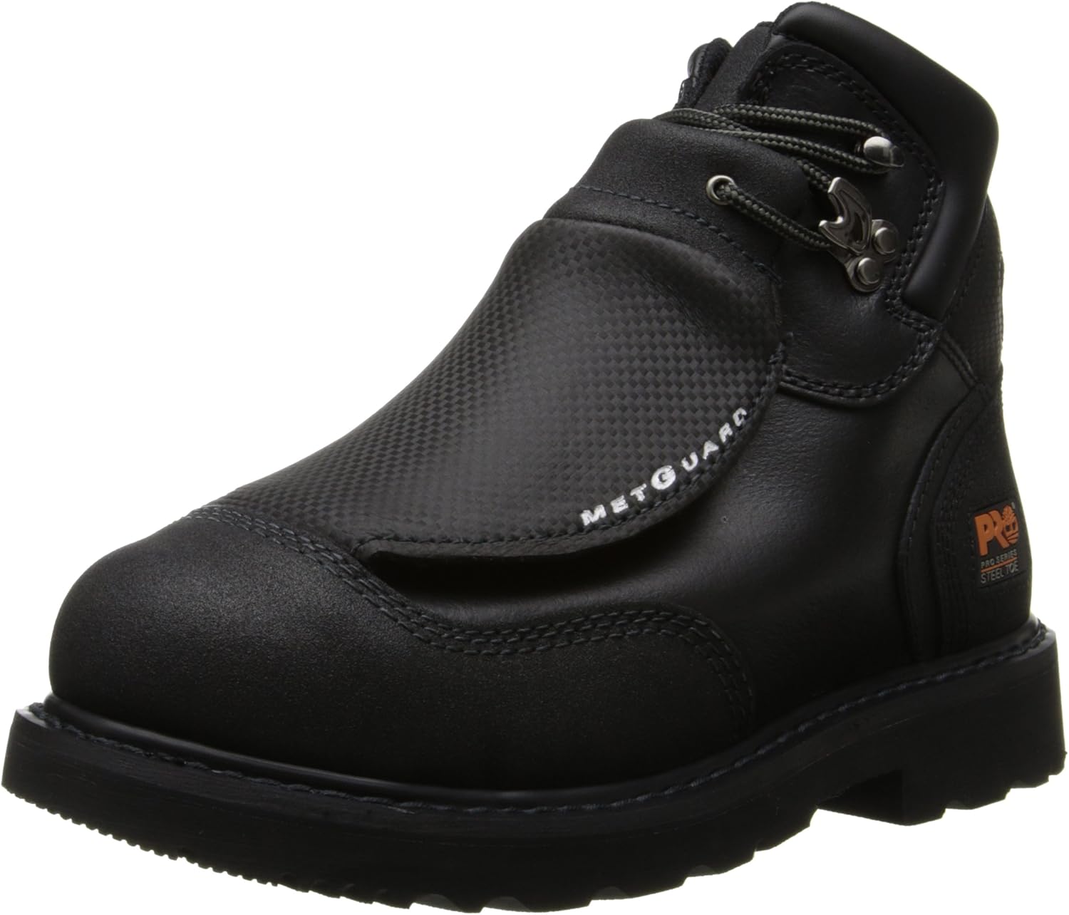 

Мужские ботинки Timberland PRO с внешней защитой Met Guard, 6 дюймов, стальной защитный носок, Black