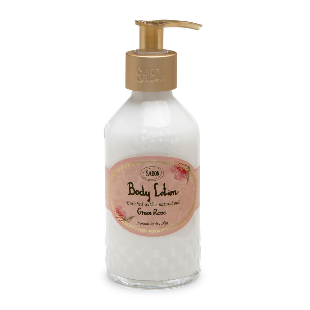 

Увлажняющий крем для тела Body Lotion Bottle Green Rose Sabon, 200 мл