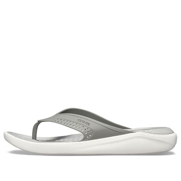 

Тапочки literide beach gray slippers Crocs, серый
