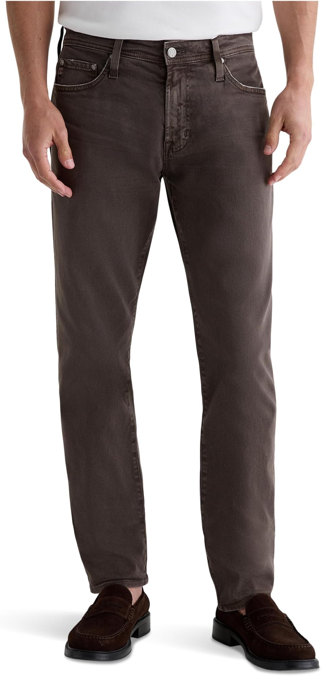 

Джинсы AG Jeans Tellis Modern Slim Jeans In 7 Years Sulfur Brown Slate, цвет 7 Years Sulfur Brown Slate