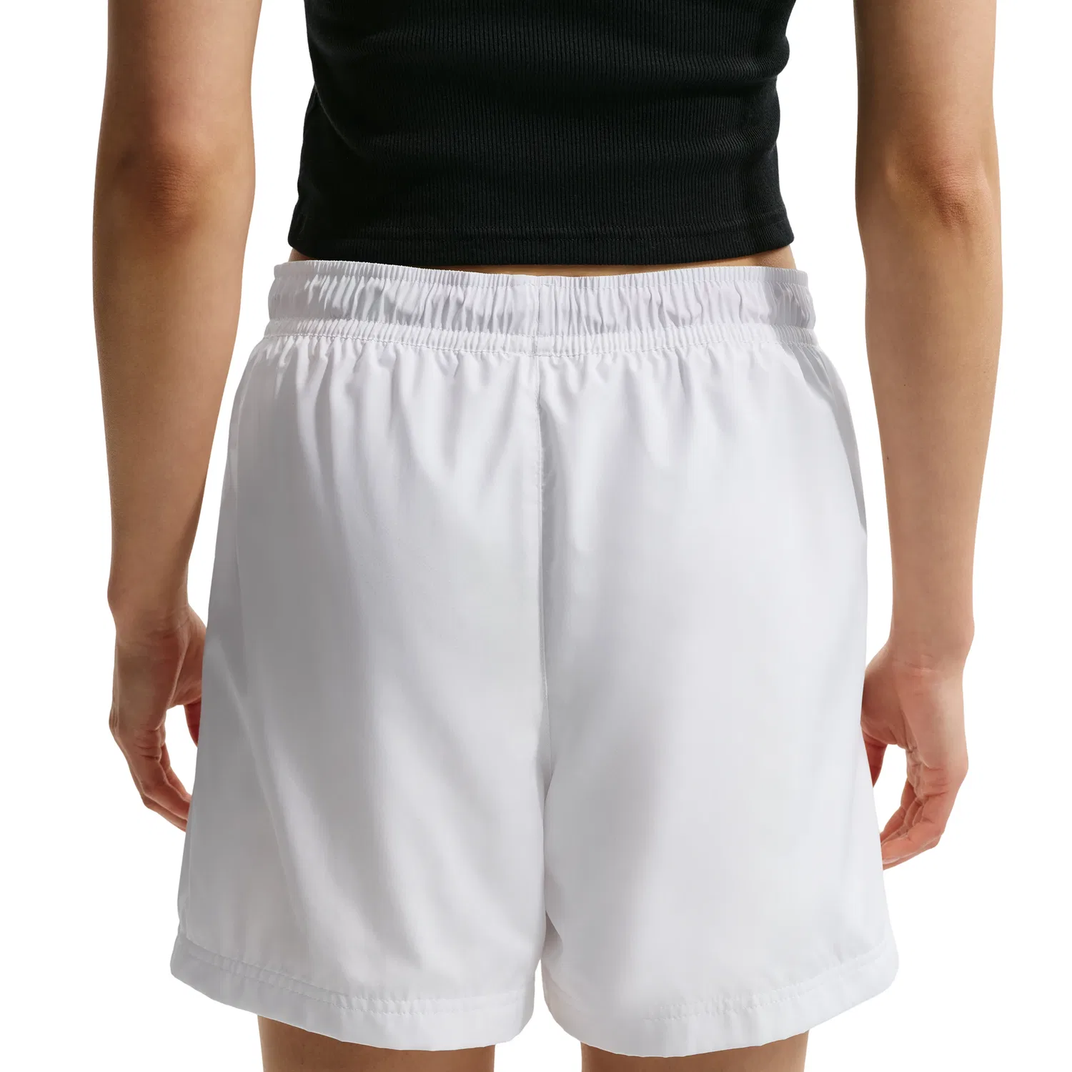 Шорты Nike NSW MR Essential Woven Short 'White' IR4759-100, белый — фото 2