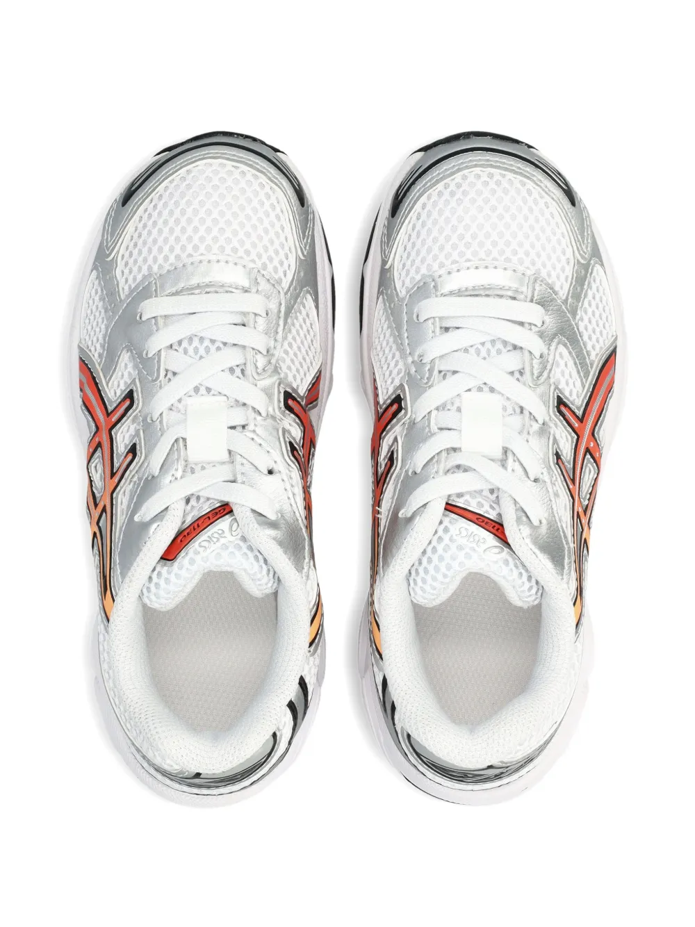 Кроссовки GEL-1130 с логотипом Asics Kids, белый — фото 4