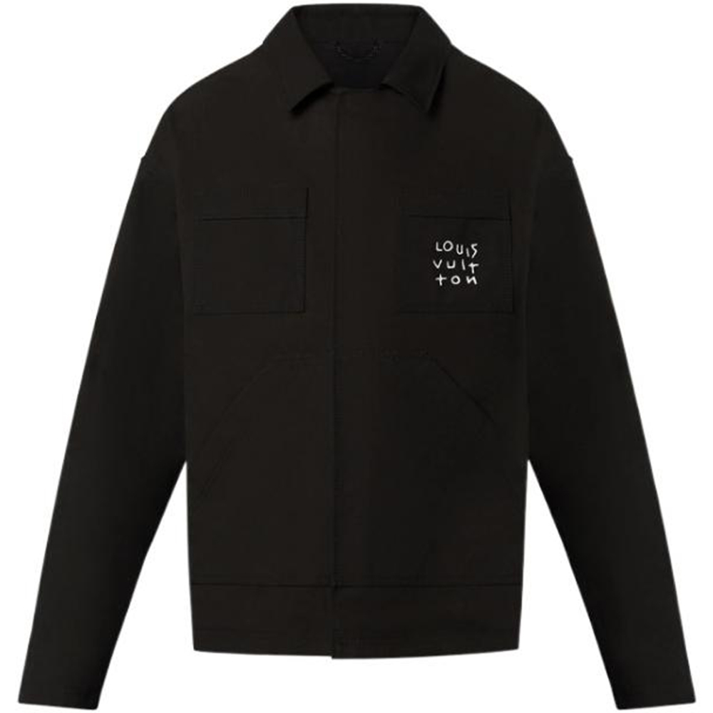 

Футболка мужская черная LOUIS VUITTON, с подарочной сумкой