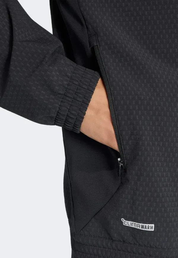 Толстовка с молнией Adidas Performance Tech Apparel Climawarm Top Zip Up, черный — фото 4