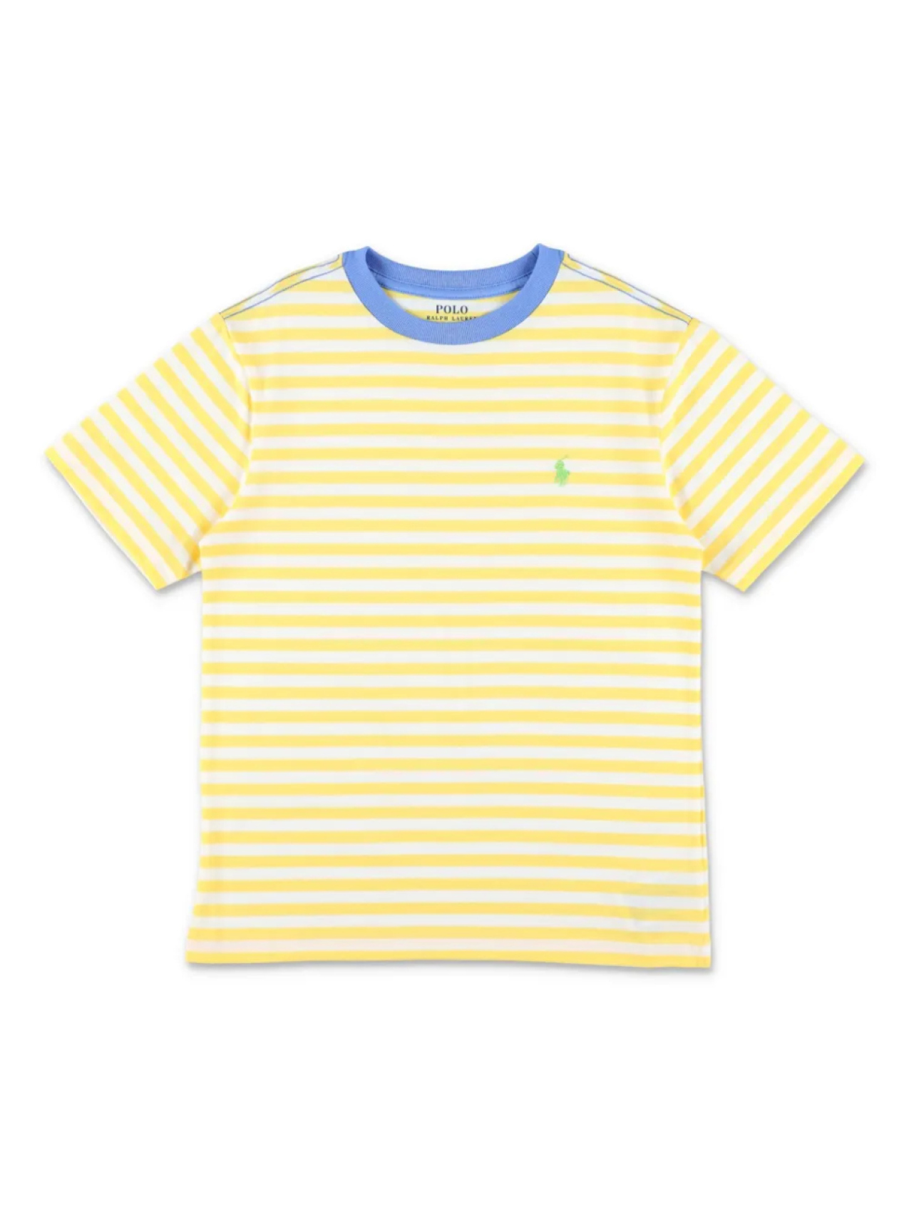 

Футболка в полоску POLO RALPH LAUREN KIDS, желтый