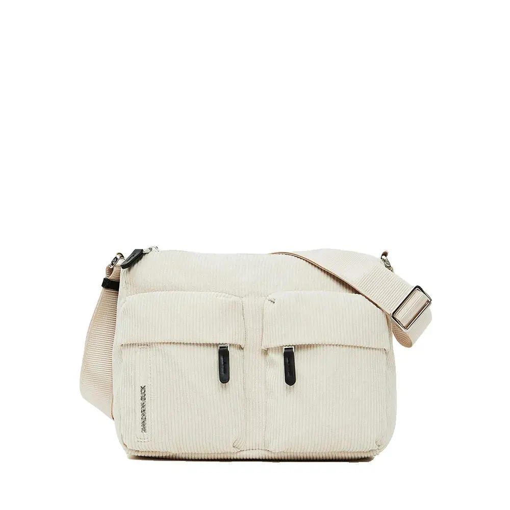 

Сумка кросс-боди Mandarina Duck Hunter velvet medium okt18, бежевый