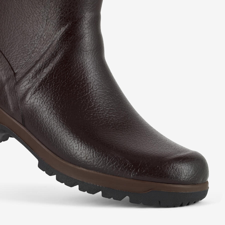 Водонепроницаемые резиновые сапоги Aigle Terra Pro Vario, коричневые — фото 3