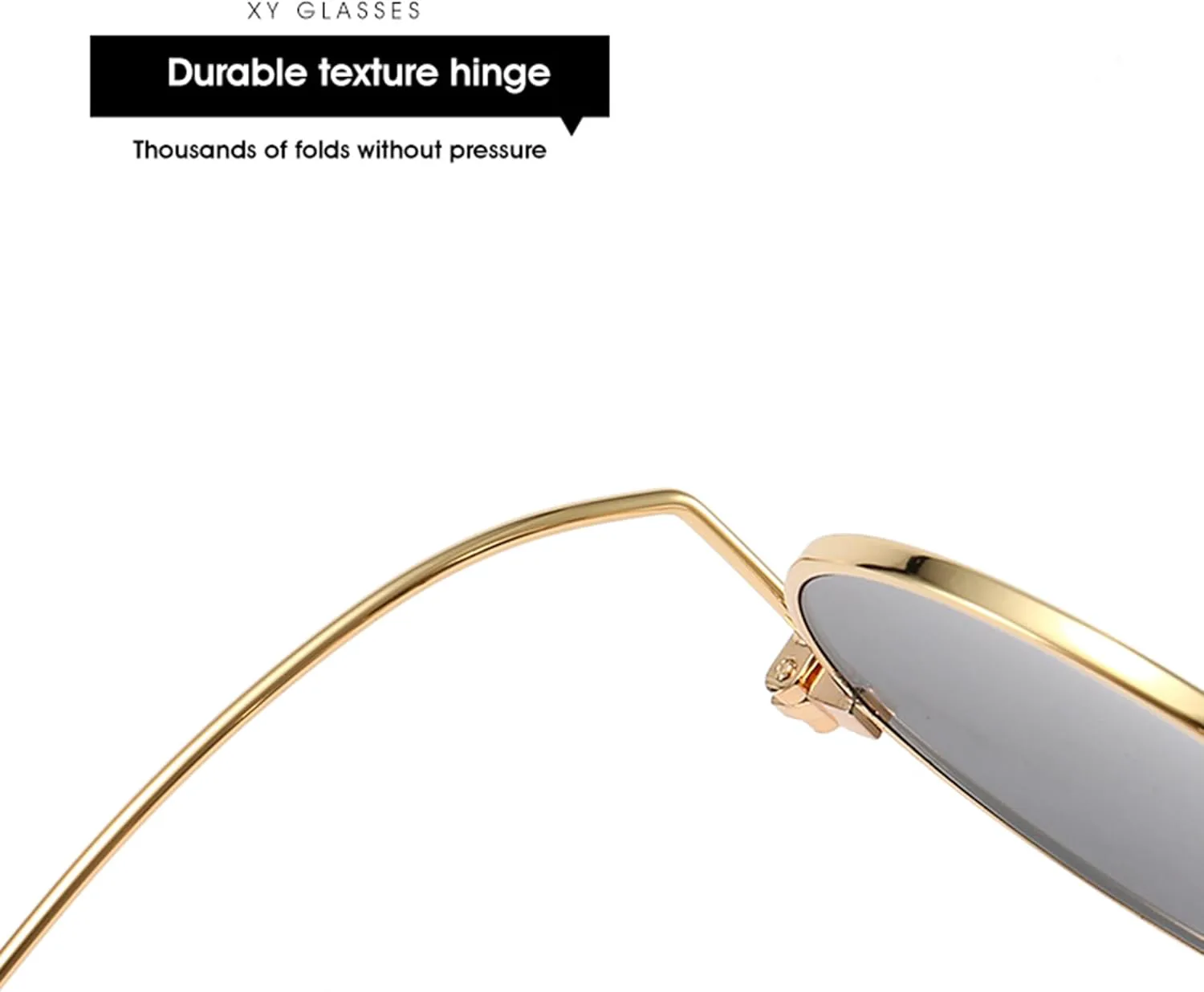 

Винтажные круглые солнцезащитные очки bullabulling для женщин, золотистая металлическая оправа с ультратонкими изогнутыми дужками, защита от ультрафиолета UV400, Gray