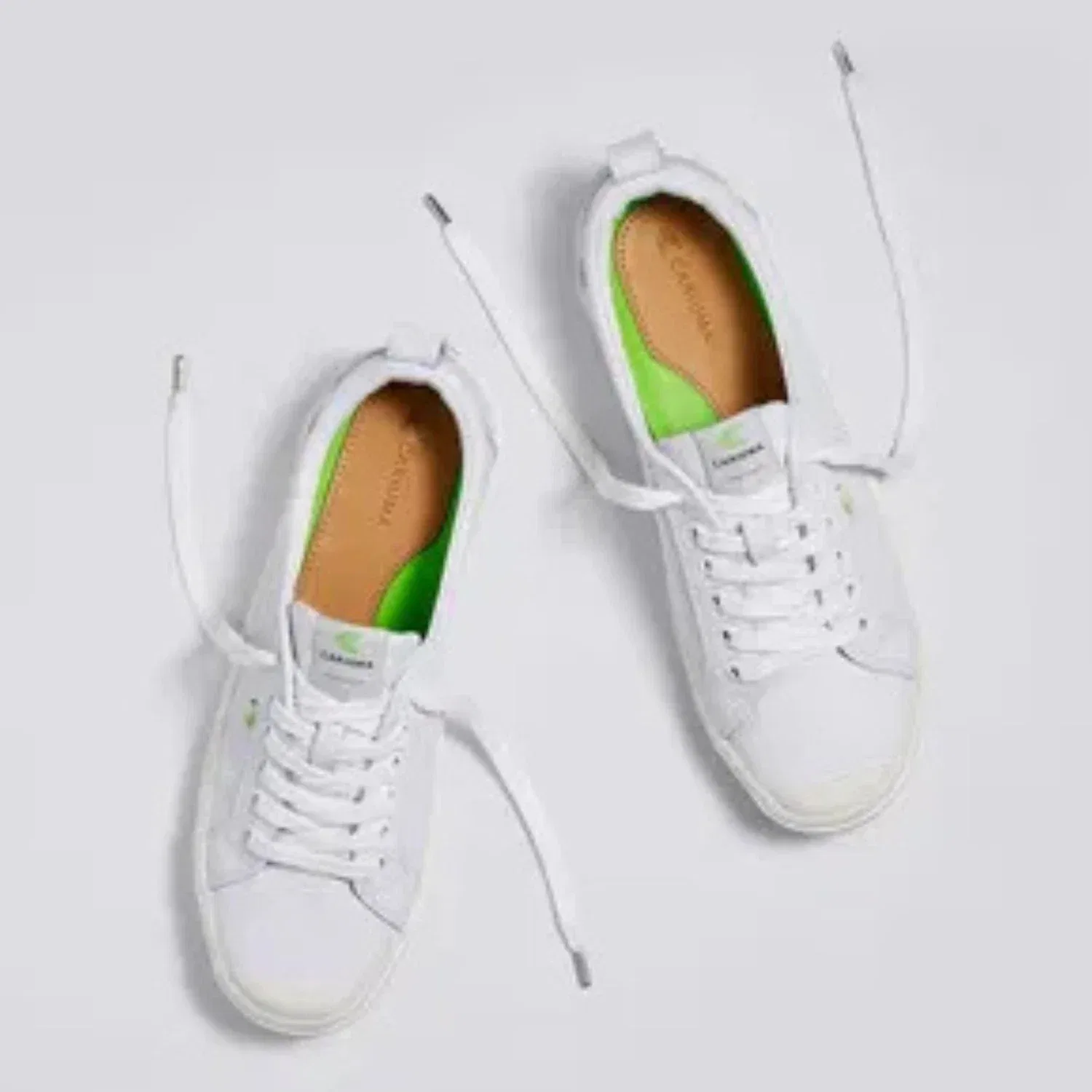 Мужские кроссовки Cariuma OCA 100204W, белые кожаные, в стиле casual, модель HAWK1189 — фото 3