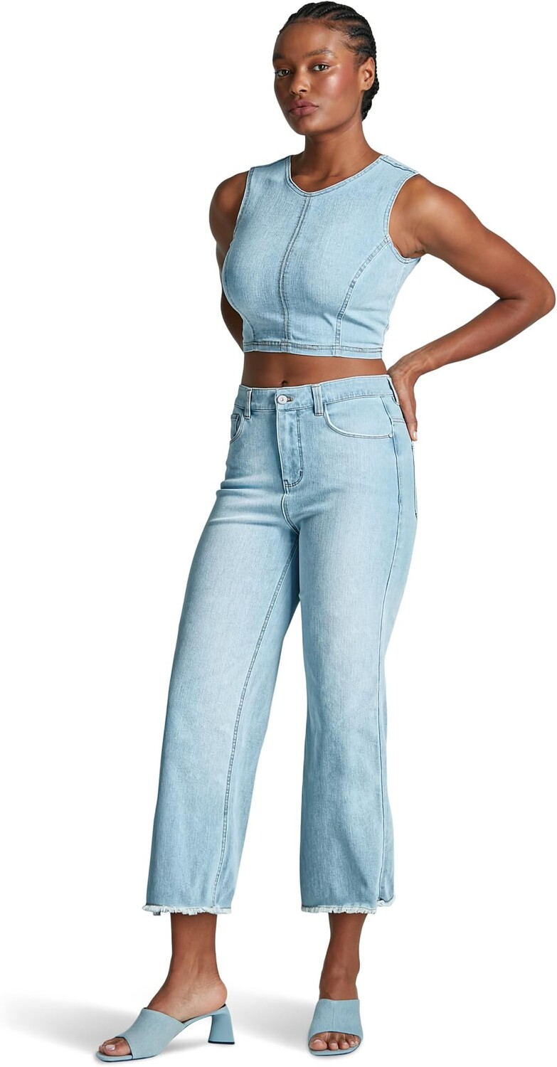 

Джинсы Commando Denim Five-Pocket Wide Leg, цвет Washed Indigo