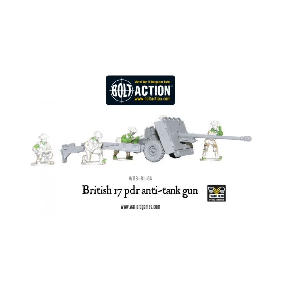 

17-фунтовая противотанковая пушка, Bolt Action - British Army (28mm)