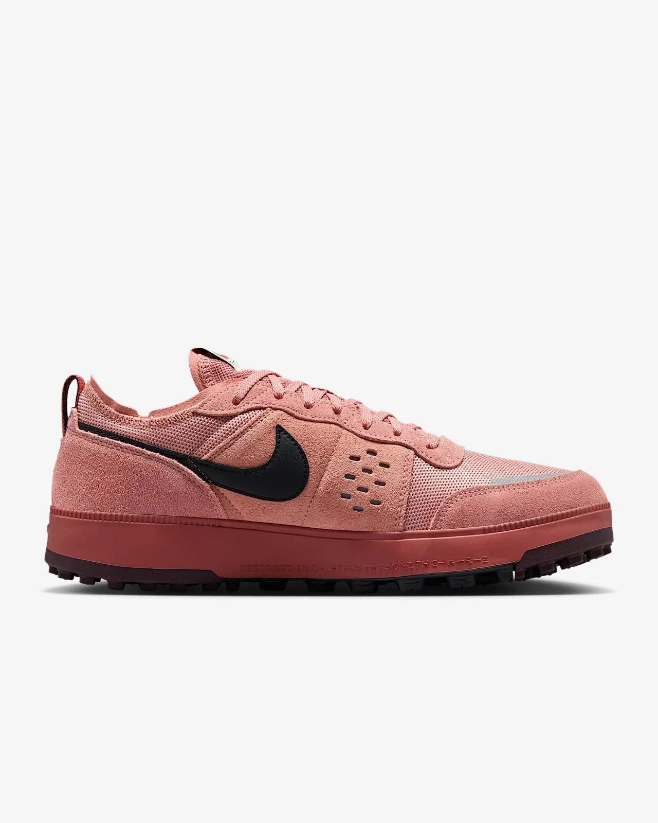 Мужские кроссовки Nike C1TY FZ3863-600 Canyon Rust Suede Lifestyle Shoes TF8737, красный — фото 2