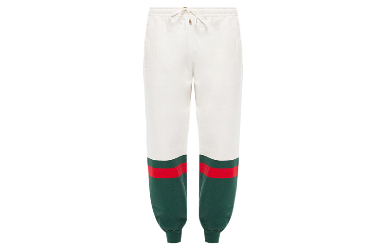 

Трикотажные спортивные штаны мужские белые Gucci, белый