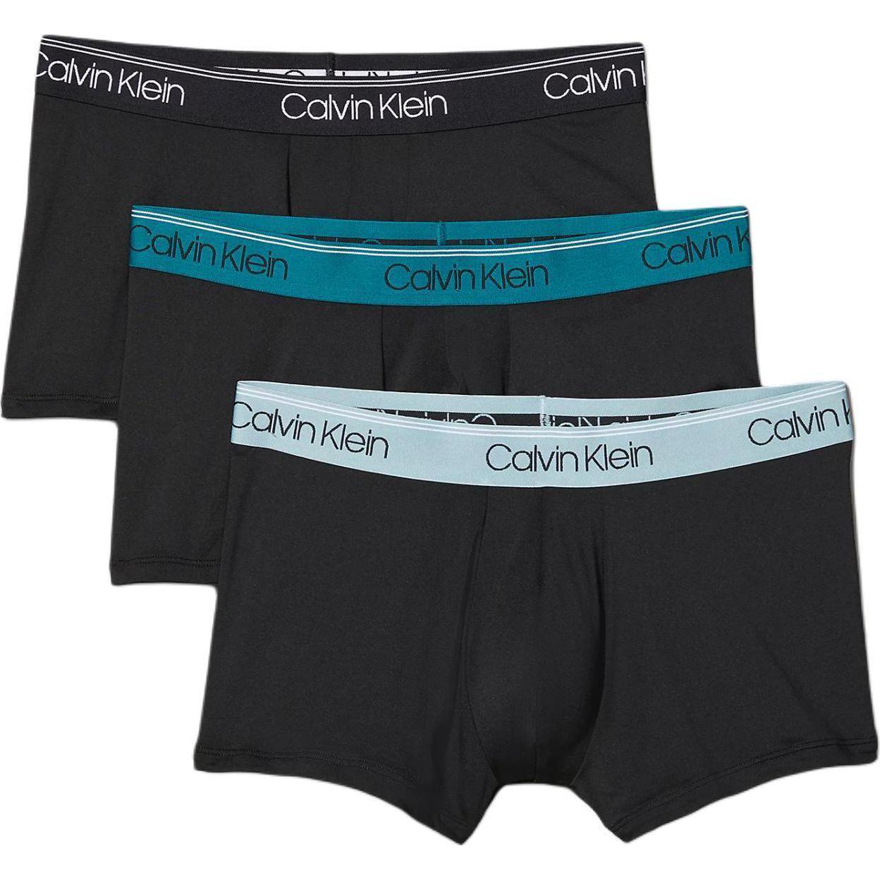 

Мужские трусы Calvin Klein, цвет 3 strips (black + black + black)