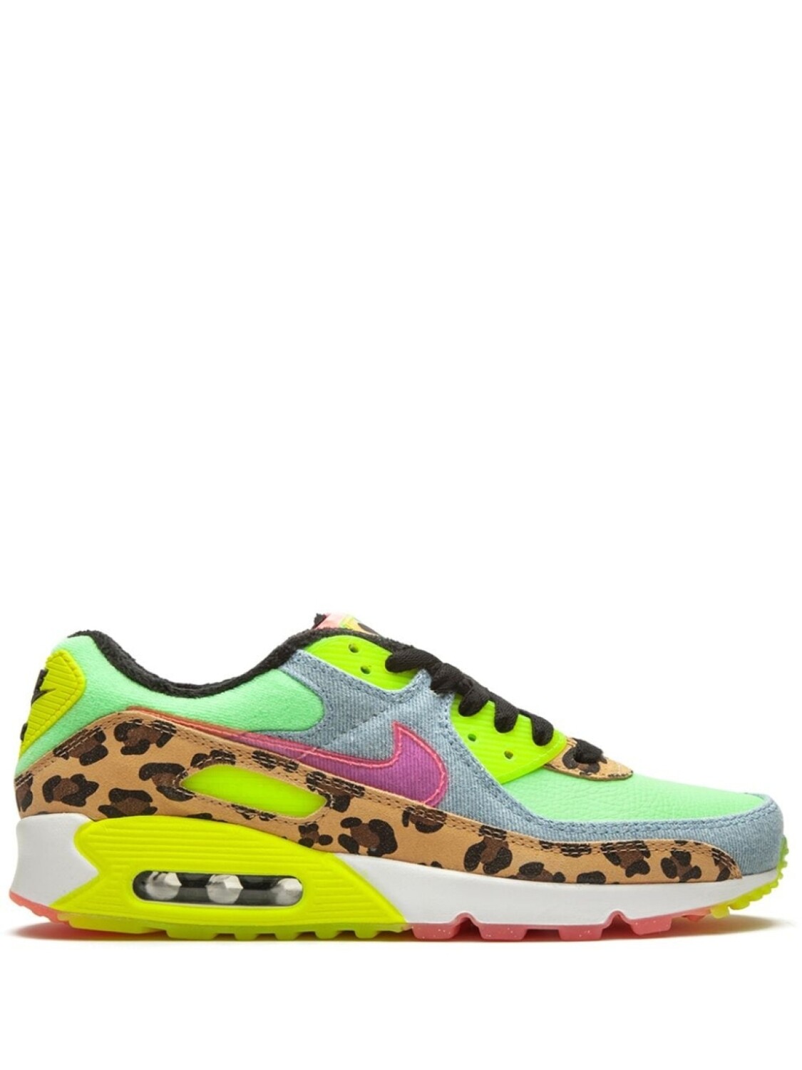 

Nike кроссовки Air Max 90 LX Denim Leopard Print, зеленый