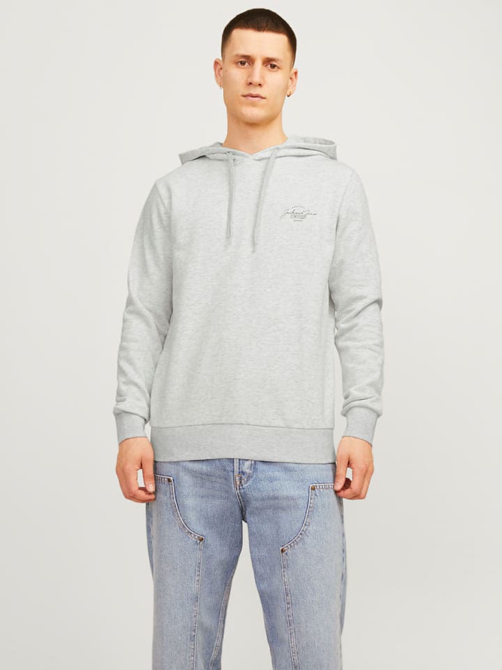 

Толстовка с капюшоном Jack & Jones, светло-серый