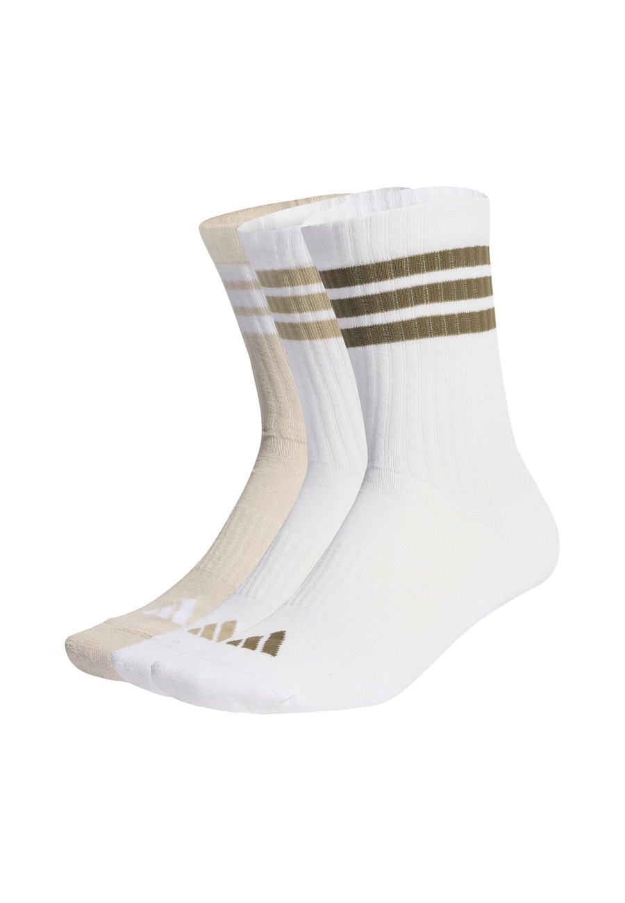 

Носки Adidas Performance CUSHIONED SPORTSWEAR CREW SOCKS 3 PACK UNISEX, White Beige Olive Strata/White