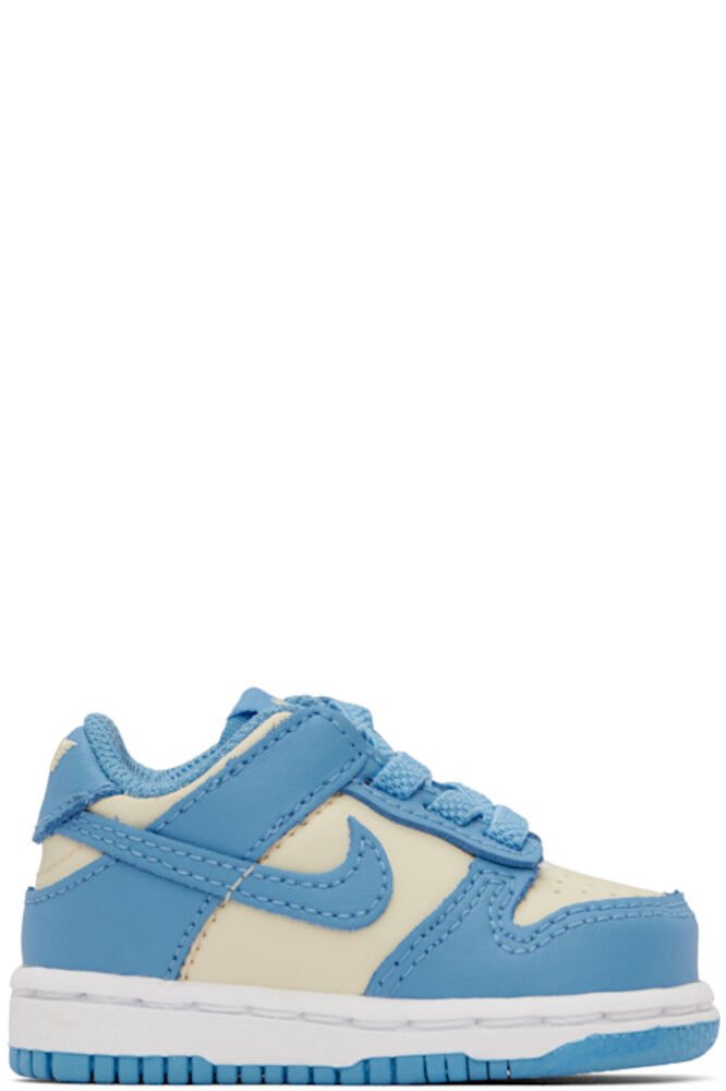 

Кроссовки Dunk Low нежно-голубого и бежевого цвета Nike