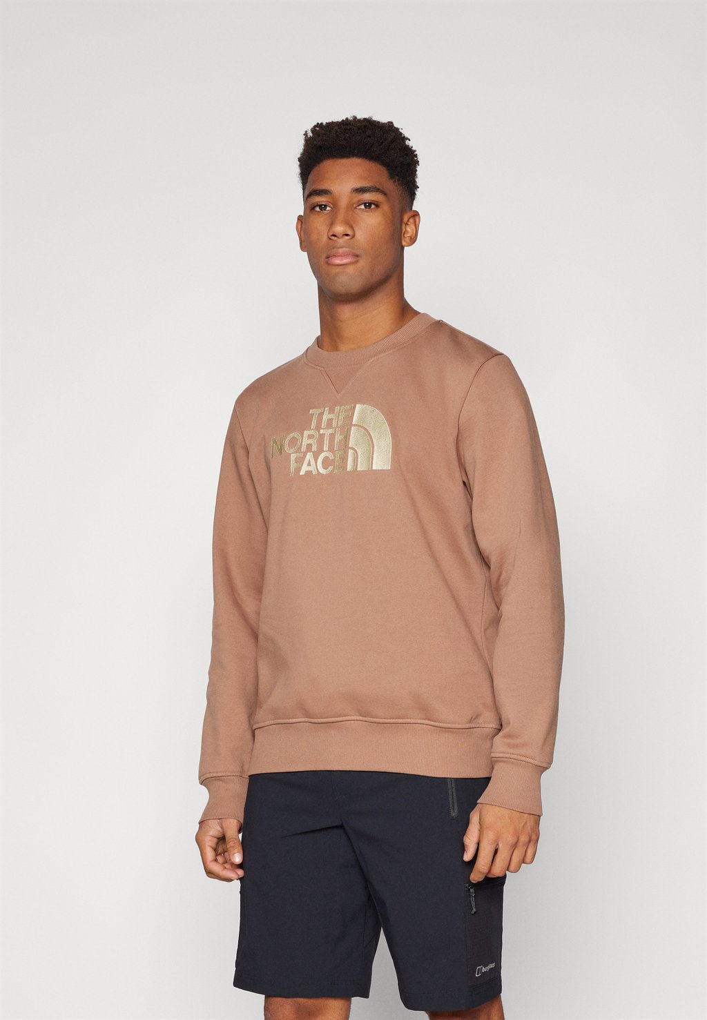 

Толстовка DREW PEAK CREW The North Face, бежевый