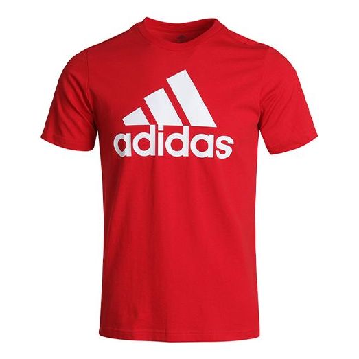 

Футболка m bl sj t sports round neck short sleeve red Adidas, красный