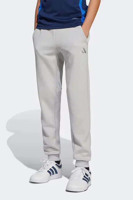 Спортивные штаны из эластичного трикотажа Adidas Performance, серый — фото 4