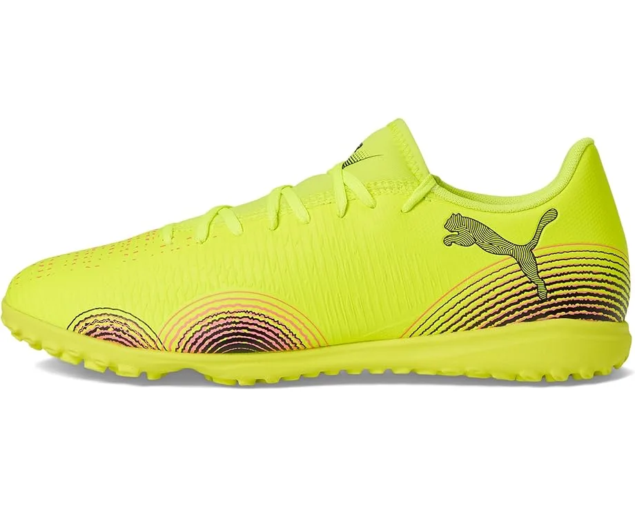 Кроссовки PUMA Future 8 Play Turf Trainer Soccer Cleats, Yellow Alert-Puma Black-Sun Struck — фото 4